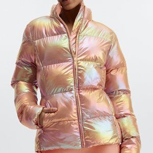 NWT Fabletics Palmer Shine Puffer Jacket - Size M